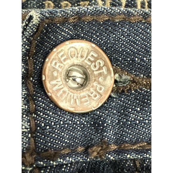 Request Jeans Premium Flap Pockets Mens Jeans 34x30 - Picture 7 of 11